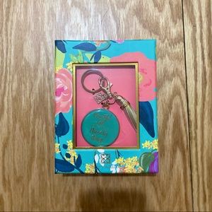 Mary Square Keychain